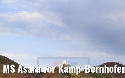 MS Asara vor Kamp-Bornhofen 01.04.2017