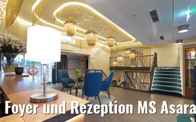 Foyer und Rezeption MS Asara