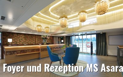 Foyer und Rezeption MS Asara