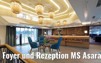 Foyer und Rezeption MS Asara