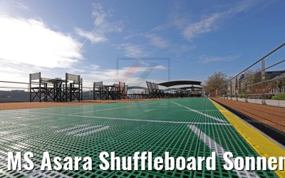 MS Asara Shuffleboard Sonnendeck 29.03.2017