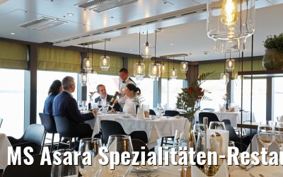 MS Asara Spezialitäten-Restaurant Dinner