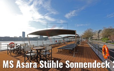 MS Asara Stühle Sonnendeck 29.03.2017
