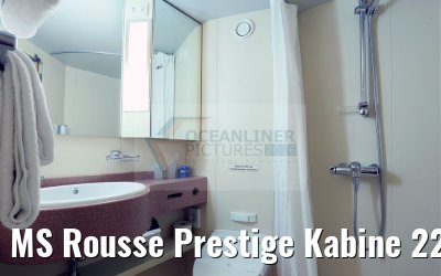 MS Rousse Prestige Kabine 220 Bad