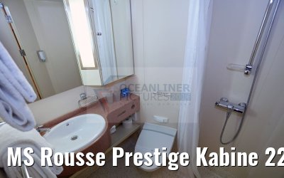 MS Rousse Prestige Kabine 220 Bad