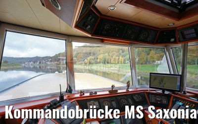 Kommandobrücke MS Saxonia