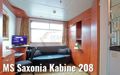 MS Saxonia Kabine 208
