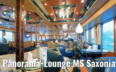 Panorama-Lounge MS Saxonia morgens