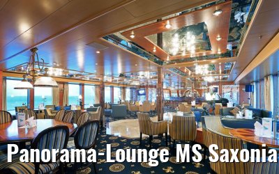 Panorama-Lounge MS Saxonia morgens