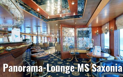 Panorama-Lounge MS Saxonia morgens