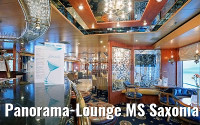Panorama-Lounge MS Saxonia morgens
