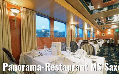 Panorama-Restaurant MS Saxonia abends