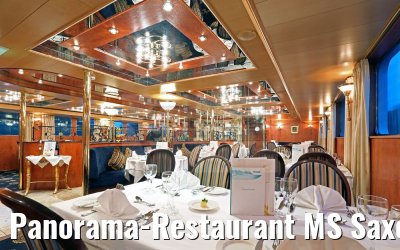 Panorama-Restaurant MS Saxonia abends