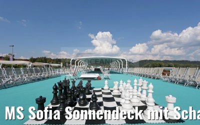 MS Sofia Sonnendeck mit Schach