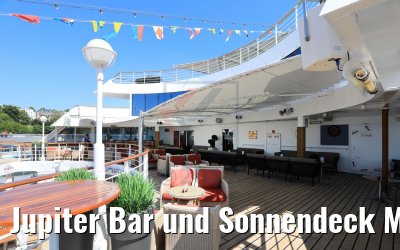 Jupiter Bar und Sonnendeck MS Amadea 26.05.2017
