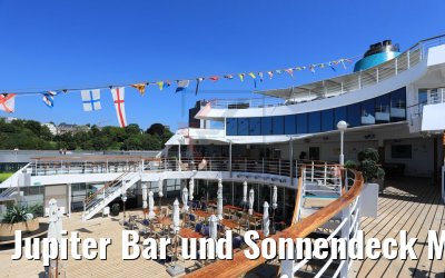 Jupiter Bar und Sonnendeck MS Amadea 26.05.2017
