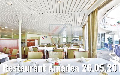 Restaurant Amadea 26.05.2017