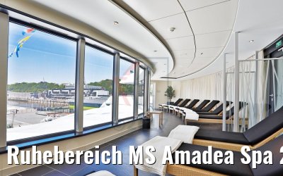 Ruhebereich MS Amadea Spa 26.05.2017
