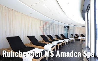Ruhebereich MS Amadea Spa 26.05.2017