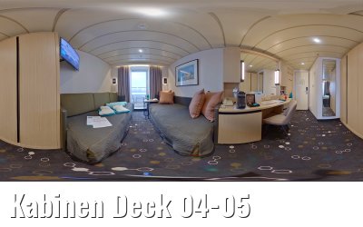 Kabinen Deck 04-05