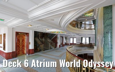 Deck 6 Atrium World Odyssey