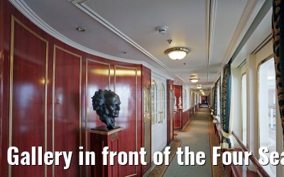 Gallery in front of the Four Seasons Restaurant