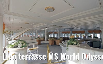 Lido terrasse MS World Odyssey