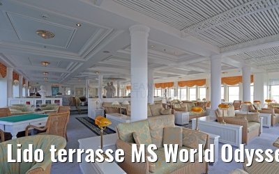 Lido terrasse MS World Odyssey