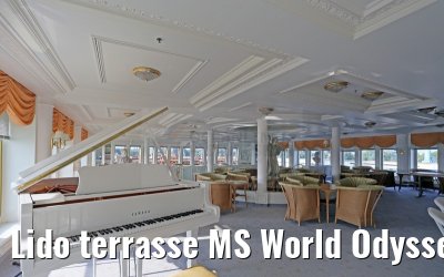 Lido terrasse MS World Odyssey
