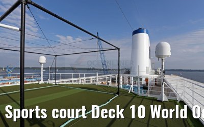 Sports court Deck 10 World Odyssey