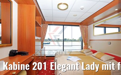 Kabine 201 Elegant Lady mit französischem Balkon