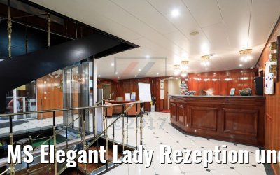 MS Elegant Lady Rezeption und Fahrstuhl