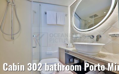 Cabin 302 bathroom Porto Mirante