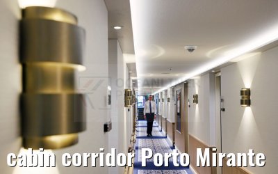 cabin corridor Porto Mirante