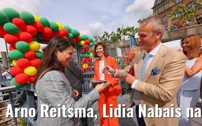 Arno Reitsma, Lidia Nabais naming ceremony Porto Mirante