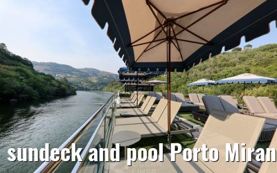 sundeck and pool Porto Mirante, Douro river 06.08.2025