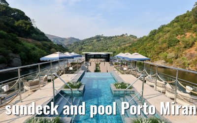sundeck and pool Porto Mirante, Douro river 06.08.2025