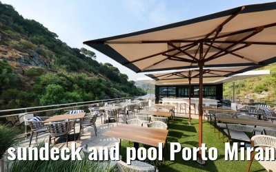 sundeck and pool Porto Mirante, Douro river 06.08.2025