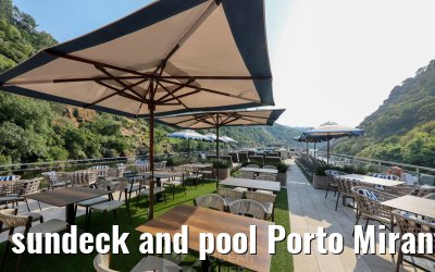 sundeck and pool Porto Mirante, Douro river 06.08.2025
