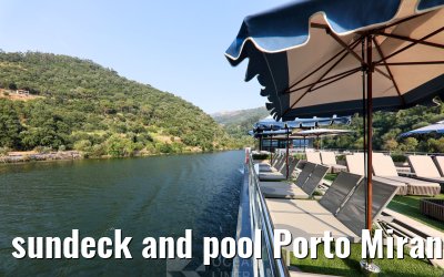 sundeck and pool Porto Mirante, Douro river 06.08.2025
