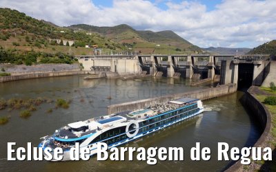 Ecluse de Barragem de Regua with Porto Mirante 22.04.2025