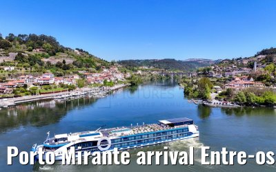 Porto Mirante arrival Entre-os-Rios 23.04.2025