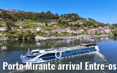 Porto Mirante arrival Entre-os-Rios 23.04.2025