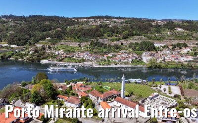 Porto Mirante arrival Entre-os-Rios 23.04.2025