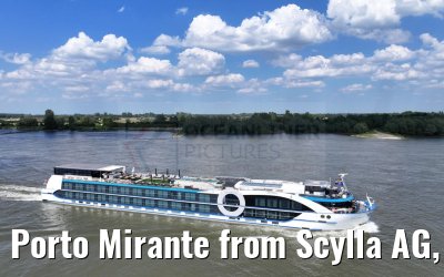 Porto Mirante from Scylla AG, Rhine river to Duesseldorf 14.05.2024