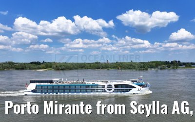 Porto Mirante from Scylla AG, Rhine river to Duesseldorf 14.05.2024