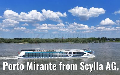 Porto Mirante from Scylla AG, Rhine river to Duesseldorf 14.05.2024