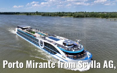 Porto Mirante from Scylla AG, Rhine river to Duesseldorf 14.05.2024