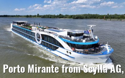 Porto Mirante from Scylla AG, Rhine river to Duesseldorf 14.05.2024