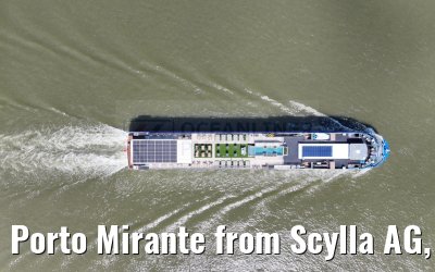 Porto Mirante from Scylla AG, Rhine river to Duesseldorf 14.05.2024